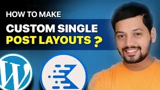 Kadence theme tutorial: Creating custom single post layout in kadence blocks pro
