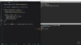 NodeJS: TCP Networking with Net Module