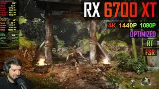 RX 6700 XT - Black Myth: Wukong - Optimized Settings, RT, FSR, FG