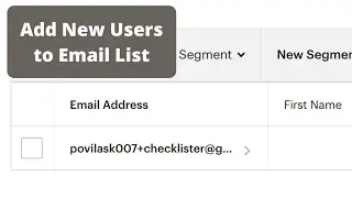 Laravel Checklister. Part 29 (LAST!): Integration with Mailchimp