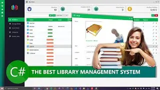 Another Modern Library Management System Source-code - C# WinForms + Database With Jenga.NET