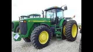 Highest Auction Prices Ever on John Deere 8100 Tractors