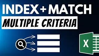 How to Perform INDEX & MATCH with MULTIPLE Criteria in Excel!