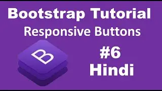 Bootstrap Tutorial For Beginners 6 - Button, Button Size, Button Types