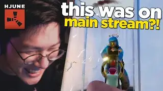 hJune reacts to best twitch rivals moments