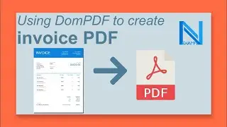 PHP | dompdf | Using DomPDF to create invoice PDF | dompdf SESSION Example