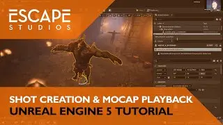 Shot Creation & Mocap Playback | Unreal Engine 5 Tutorial