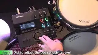 Sensitivity Adjustment in ROLAND TD-27 Module