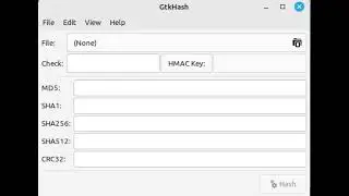 Check file integrity on Linux with GTK hash!