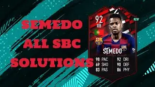 NÉLSON SEMEDO PACYBITS SBC ALL SBC SOLUTIONS | PACYBITS 20