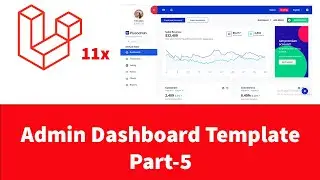 Laravel 11- Set up Admin Dashboard Template in Laravel 11 using Plugin-Admin template - Part 5