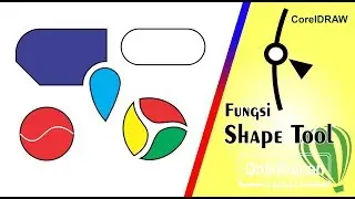 Fungsi Shape Tool Pada CorelDRAW - Tutorial CorelDRAW