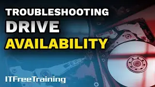 Troubleshooting Drive Availability - CompTIA A+ 220-1101 – 3.8