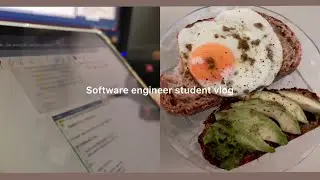 A Software Engineering Student Uni Vlog | Final Semester | Final Year Project | Study From Home |