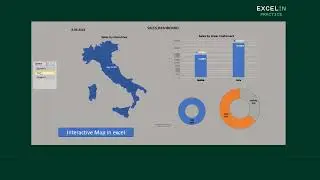 Excel 3D Interactive  Sales Map