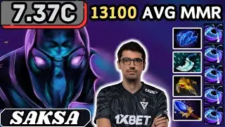 7.37c - Saksa ENIGMA Soft Support Gameplay - Dota 2 Full Match Gameplay