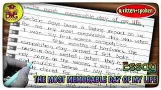 A Memorable Day In My Life Essay | A Memorable Day In My Life Short Essay | Most Memorable Day |