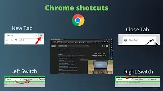 How to open new tab | close existing tab | shift tab from left to right | from right to left | #tab