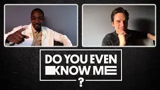 Do Anthony Mackie And Sebastian Stan REALLY Know Each Other? | Do You Even Know Me?