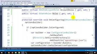 Security with ASP.NET Core MVC and Entity Framework Core