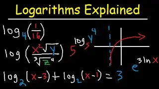 Logarithms Explained Rules & Properties, Condense, Expand, Graphing & Solving Equations Introduction