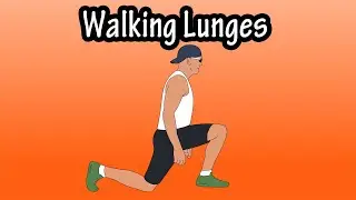 How To Perform Do Walking Lunges Exercise For Beginners With And Without Dumbbell Weights