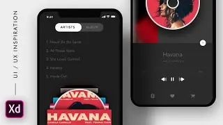 Music app - UI/UX Inspirations, Auto Animate