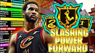 BEST POWER FORWARD BUILD NBA 2K23 NEXT GEN. SLASHING POWER FOWARD W/ GOLD CATCH AND SHOOT.