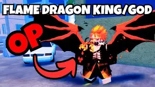 Flame Dragon King and Flame Dragon God Showcase! Anime Defenders *Roblox*