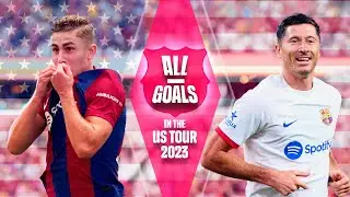 ALL GOALS IN THE US SUMMER TOUR 2023 ⚽ 🇺🇸 | FC Barcelona 🔵🔴