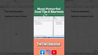 Arrange window function #microsoft #excel #msexcel #shorts #computer #education