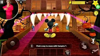 Playing as Mickey Mouse in Scary Teacher 3D Trolling Miss T Every day Gameplay