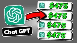 Make $475/Day with ChatGPT (Easy) - Make Money Online 2024