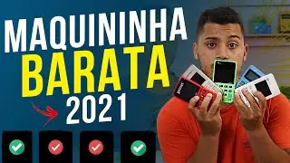 TOP 5 MELHOR MÁQUINA de CARTÃO BARATA com MENOR TAXA 2021