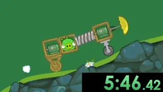 I tried speedrunning Bad Piggies and barely preserved my sanity...