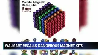 Walmart recalls magnetic balls after CPSC warns of choking and injury hazards