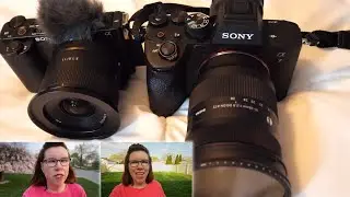 Sony ZV-E10 vs Sony A7IV Vlog Test