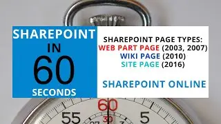 What's The Difference Between A SharePoint Web Part Page, Wiki Page, And Site Page?