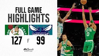 HIGHLIGHTS: Celtics end preseason in style with record-setting blowout win vs. the Hornets