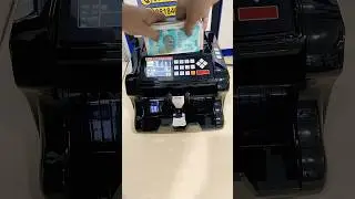 Effortless Cash Handling: Automatic Money Calculator with Fake Note Detector! 🤑💸 #Shorts #Trending