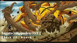 Naruto Shippuden OST 2 - Track 08 - Kouen (Crimson Flames)