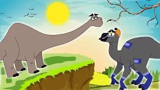 I'm A Dinosaur - Apatosaurus The Funny Dinosaur | Dinosaur cartoon for kids