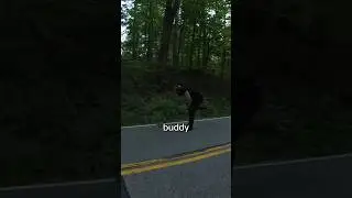 Biker helps save a Baby Deer