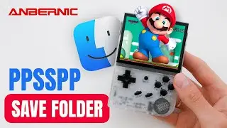 PPSSPP Saves from Anbernic RG35XX+ to macOS | PSP SAVE FOLDER | Hidden Folder on macOS