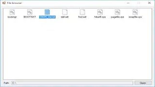 C# Tutorial - How to make a File Browser | FoxLearn