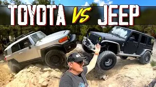 Jeep vs. Toyota vs. Razor Rocks: Which Is the Better Off-Roader?