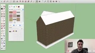 Sketchup Lesson 4: Adding Textures to Walls