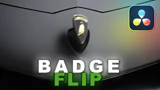 Smooth Badge FLIP Effect - DaVinci Resolve