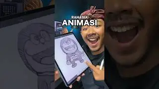 GAMBAR BISA JADI ANIMASI??😱 #animasi #art #design #serunyabelajar #tutorial #shorts #viral