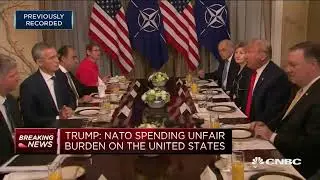 Donald Trump Threatens To Take Military Action Germany Over Nordstream Pipeline At NATO Summit